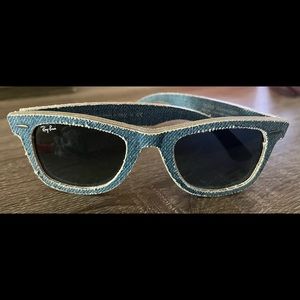 RAYBAN WAFARER DENIM SUNGLASSES